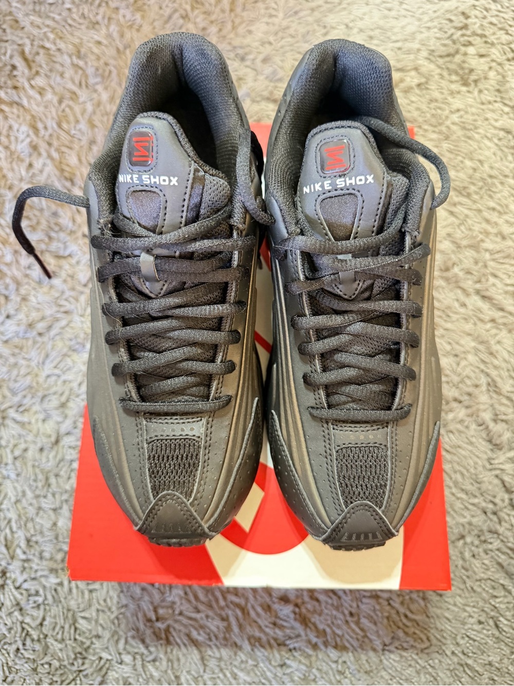 Nike Black Shox Sneakers